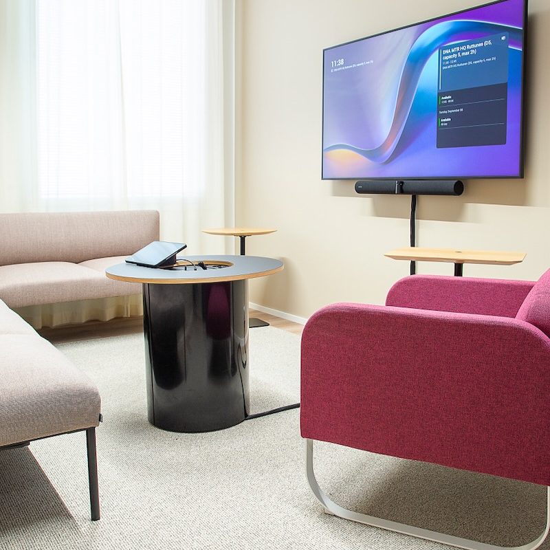 Presson Oy CoffeeTable - Esityskaluste musta viimeistely