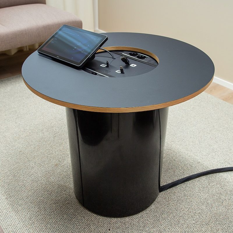 Presson Oy CoffeeTable - Esityskaluste musta viimeistely