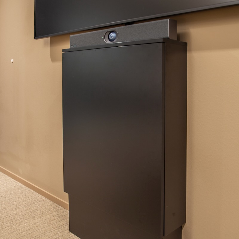 Presson Oy Hiding Box - AV-kaluste viimeistely musta