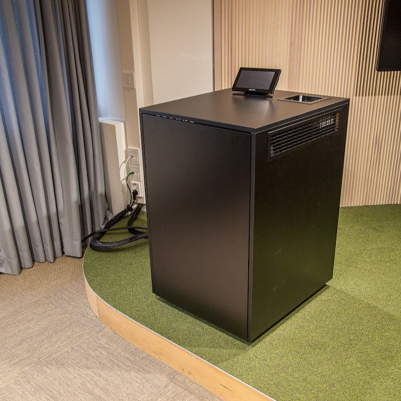 Presson Oy Presentation AV-Rack - AV-kaluste viimeistely musta